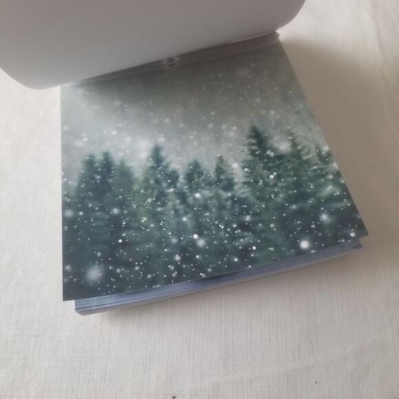 Love Nicole Winter Wonderland Paper Pad Festive Theme Scrapbook and Craft Paper - Picture 2 of 11